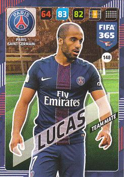 Lucas Moura Paris Saint-Germain 2018 FIFA 365 #148